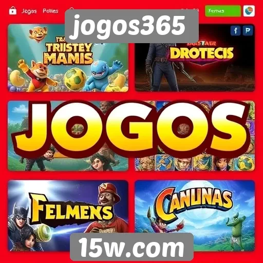 Comparativo entre jogos populares no site Jogos365